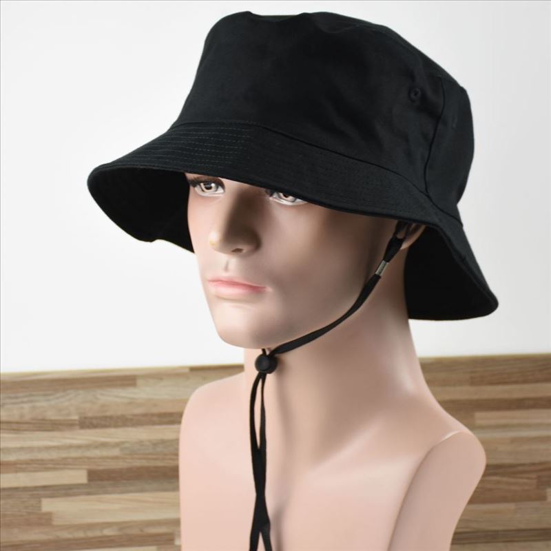 Sombrero de Cubo para Hombre Talla XXL 64 cm Algodón Talla Grande Sombrero de Pescador Sombrero de Sol de Verano Camping Plegable Bob