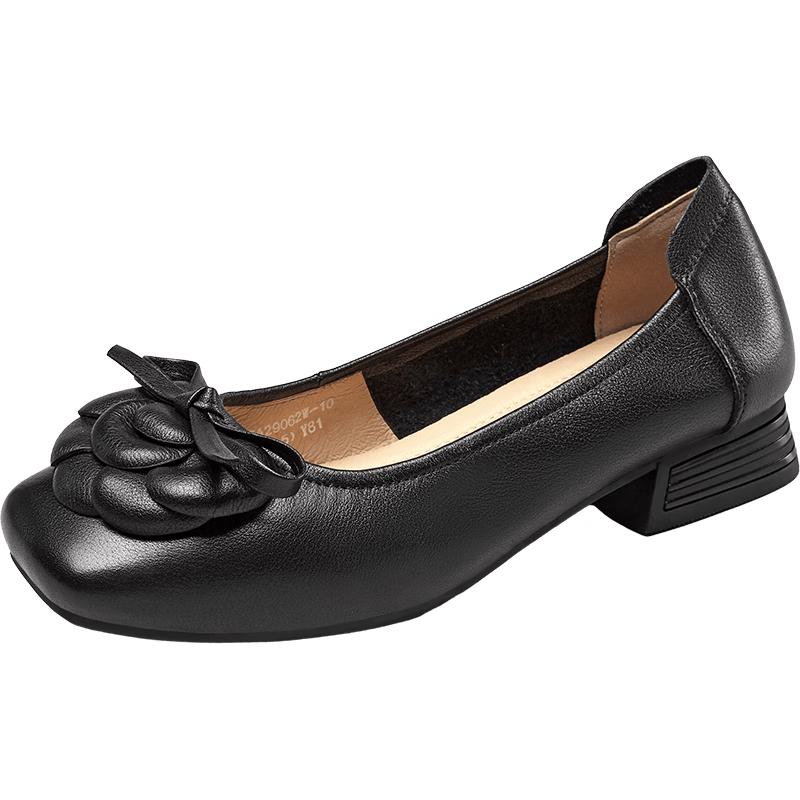 YR Women s Block Heel Bow Pumps EU 37