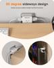 3 Prong To 2 Prong Adapter, LENCENT Plug Extender, Wall Plug Splitter with 3 AC Outlets, Travel Power Adapter for US To Japan Japanese