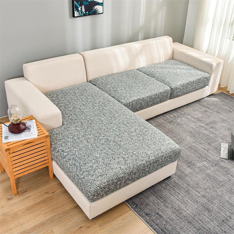 Stretch Sofa Cover For Living Room Seat Cushion Cover Sofa Seat Slipcover Couch Cover L Shape Sofa Furniture Protector Removable
