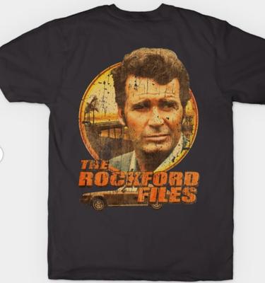 Rockford Files - TV Anni '70 - Maglietta Vintage