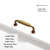 Modern Zinc Alloy Cabinet and Drawer Handle - Furniture Hardware Accessory