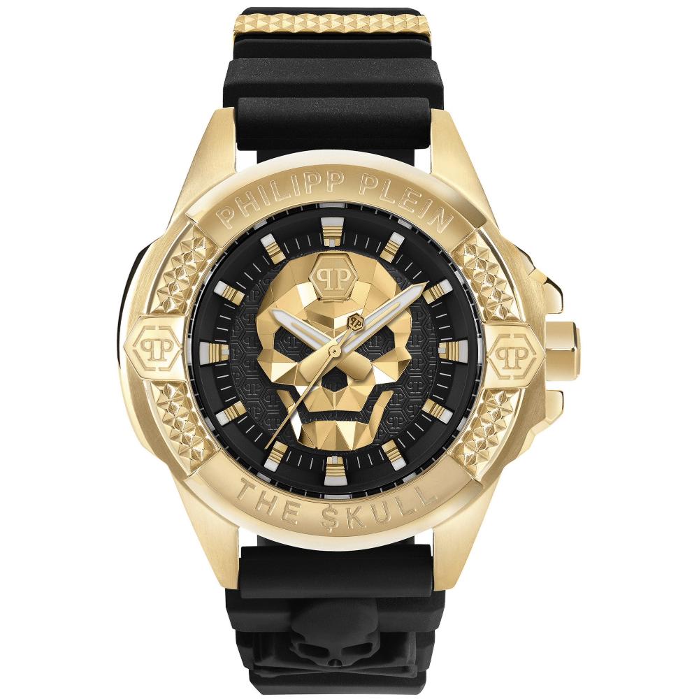 Philipp Plein Men's Gold Pwaaa0221 The Skull Watch