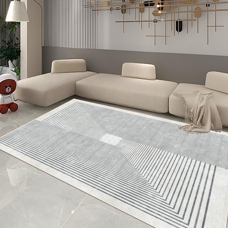 Modern Simple Design Printing Carpet for Bedroom Living Room Decor Home Hotel Entrance Doormats Kitchen Lounge Washable Area Rug