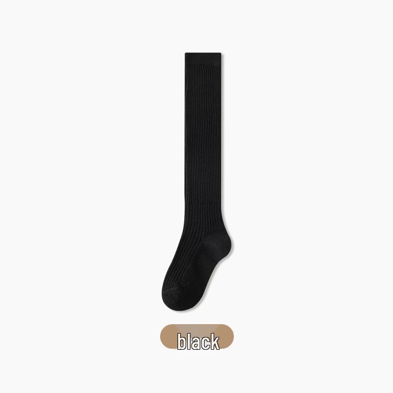 Women's Over-the-Knee Cotton Socks: Slimming, Micro-Pressure Design for Autumn/Winter—Perfect for Skirts
