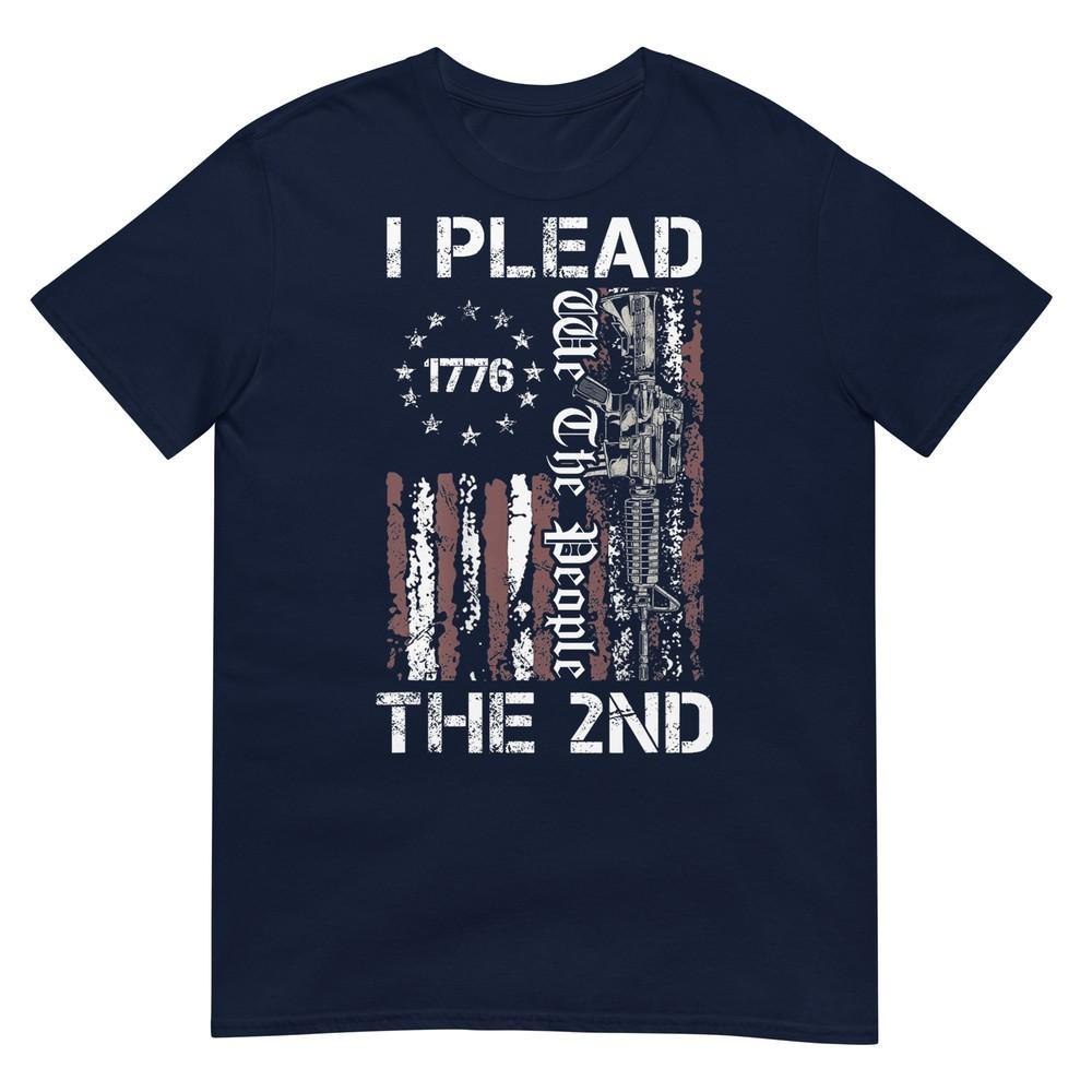 I Plead The 2nd Aunisexdunisext We The People Usa Ar15 Pro Gun Tshirt S