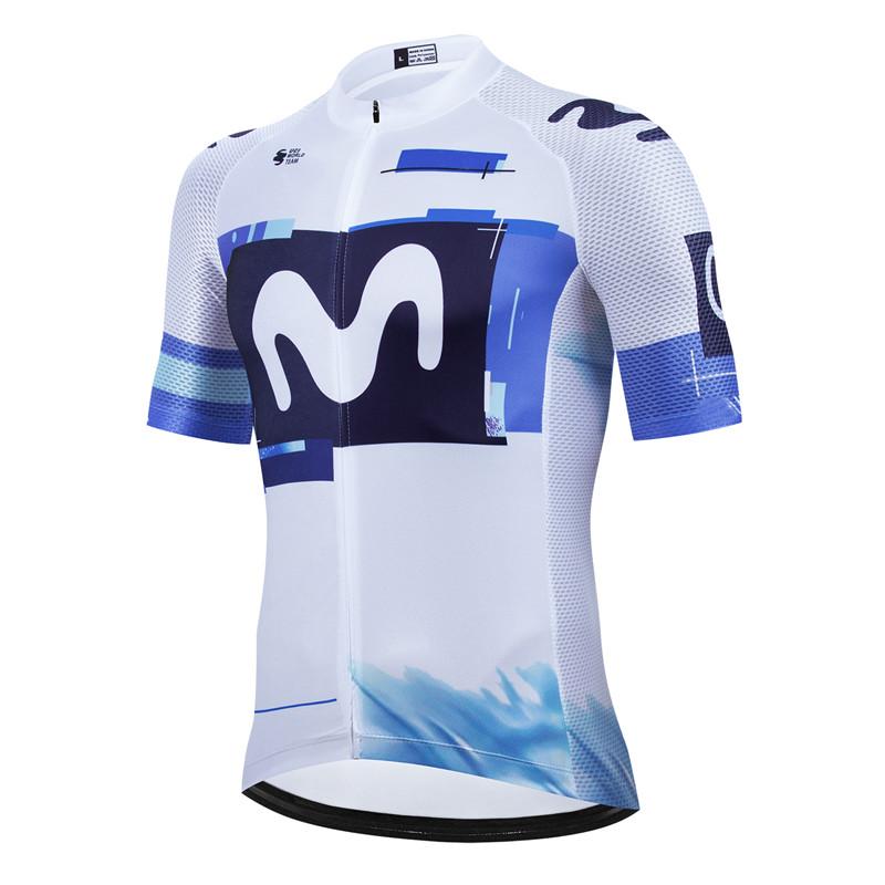 Movistar 2025 Cycling Jersey Set Summer Spain MTB Bike Clothes Uniform Maillot Ropa Ciclismo Men Bicycle Clothing Suit Hombre