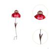 Bird Feeder Hummingbird Nut Flower Garden Stake for Patio Deck Courtyard