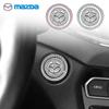 Car One-click Start Button Decoration Sticker Crystal Rhinestone Ngine Ignition Sticker For Mazda 2 3 5 6 Axela Atenza Allegro
