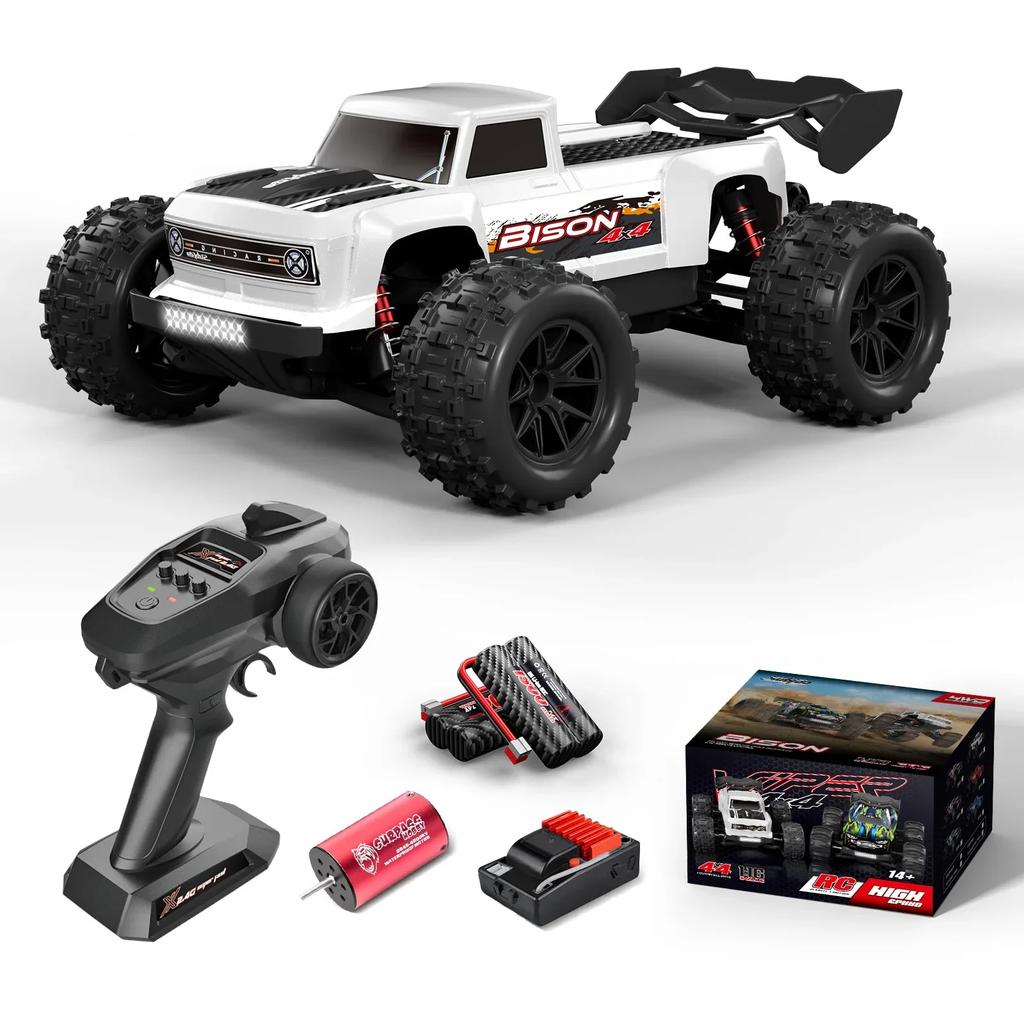 Cool Stuff Toy Car Funny Gift-70km/h High-speed 4WD Rc Cars for Adults,1:16 Full Scale Off-road Monster Truck,Remote Control Car