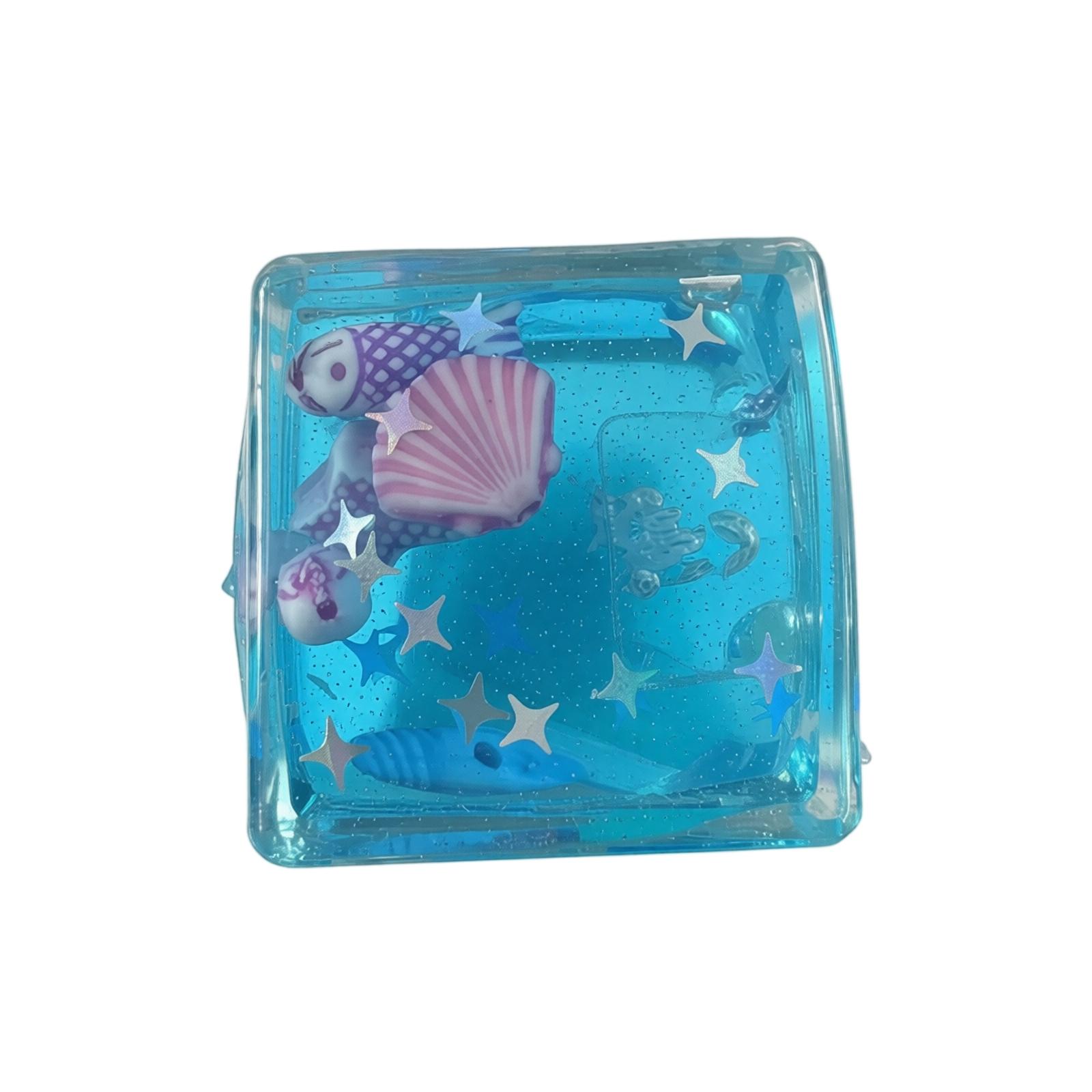 3D Series Toy Block Figurine Stress Desk Decor One Size синий