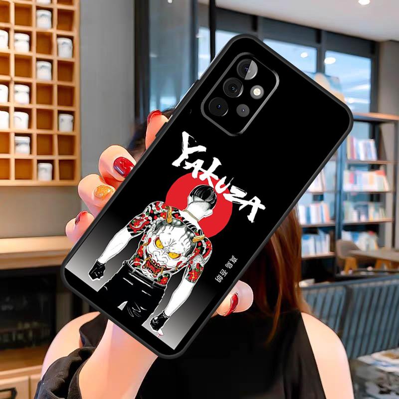 Japan Yakuza Case For Samsung Galaxy A14 A34 A54 A31 A41 A51 A71 A13 A33 A53 A12 A22 A32 A52 S Cover