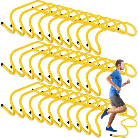 Agility Treningshekker Bærbart Hurtighetstreningsutstyr for Fotball Fotball Friidrettsdriller Idrettsutøvere Hurtighet Agilitetstrening