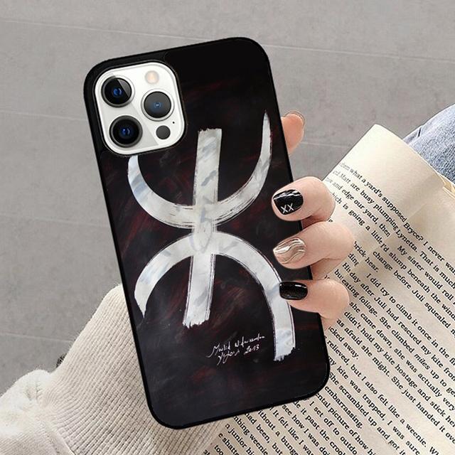 Amazigh Symbol Berber Academy Phone Case For iPhone 17 Air 16 15 14 13 12 Pro Max Plus Max Cover Shell coque