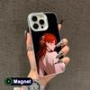 HSR Himeko White Translucent MagSafe Mobile Phone Case for iPhone 17 16 15 14 13 12 11 X XR XS Air Pro Max Plus Cover