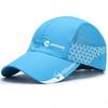 Cappellino da Baseball Estivo ad Asciugatura Rapida da Uomo in Rete Traspirante Cappello da Sole con Visiera Sandwich Cappellino a Becco d'Anatra Cappello Riflettente
