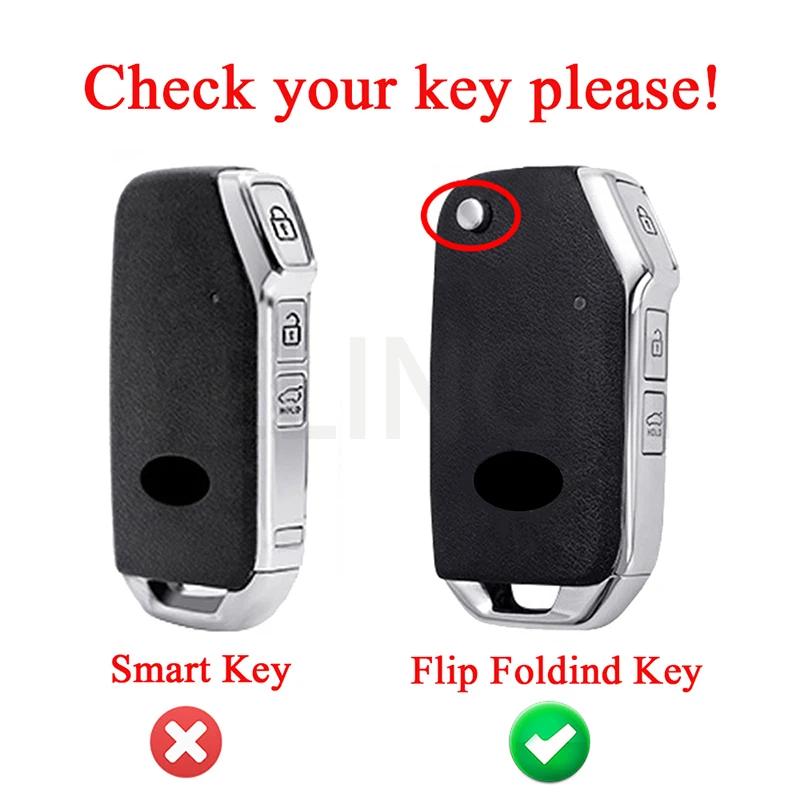 Key Cover Fob For Kia Picanto 2025 K5 Sportage Seltos Sports Ceed Xceed Sport Niro TPU Car Key Case Keychain Holder Accessories