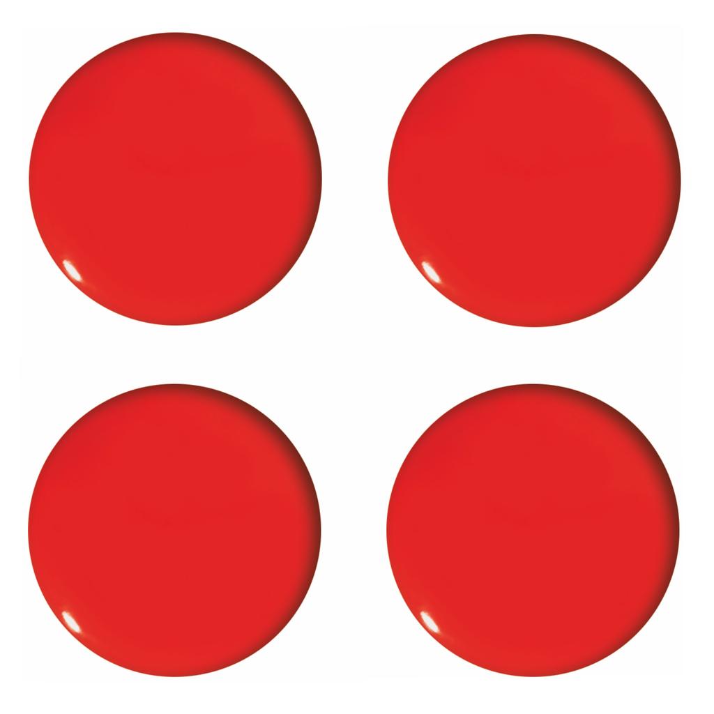 MAGNETE FÜR TAFELN 40MM/4 ROT 5408