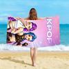 1pc Chibi Kpop Girls Beach Towel Microfiber Quick Dry Bath Towel for Fans Swimming Outdoor Bathroom Accessories