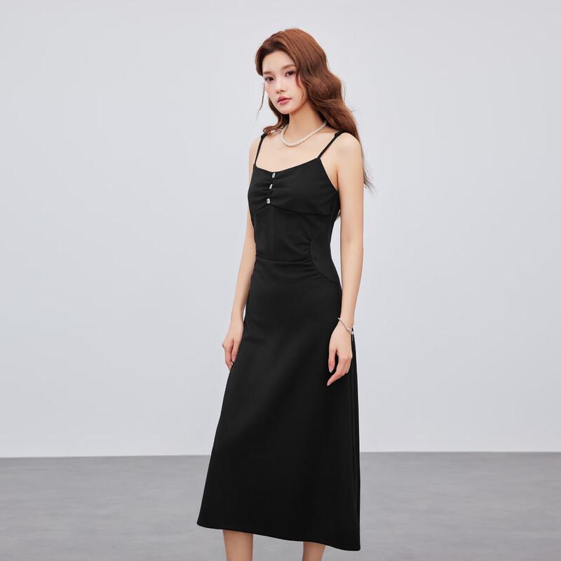 IEF French Style Spaghetti Strap Maxi Dress