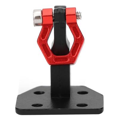 RC Car Trailer Shackle Accessory Tow Hook Buckle for 1 10 for AXIAL SCX10 D90 CrawlerRed