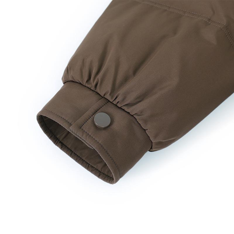 Middle Aged and Elderly Down Jacket Winter Plus Size Cotton Jacket Warm Winter Clothing Casual Down Jacket
