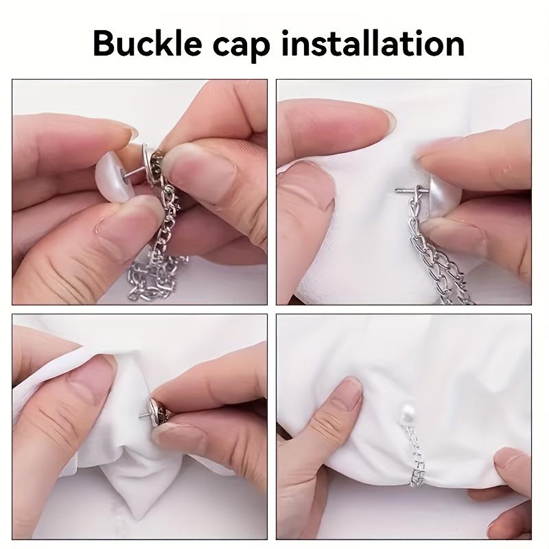 Adjustable Clothing Clips for Women in Sets of 2/6pcs - Perfect for Shortening Sleeves Instantly, Suitable for Shirts, Skirts