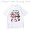 BanG Dream Its MyGO T Shirt Cartoon Cute Rāna Kaname Takamatsu Tomori Anon Chihaya Soyo Nagasaki Print Short Sleeve Tshirt Tops