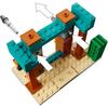 LEGO Minecraft Desert Patrol Set 21267 with Villager Figure, Building Blocks Toy for Kids Ages 7-9