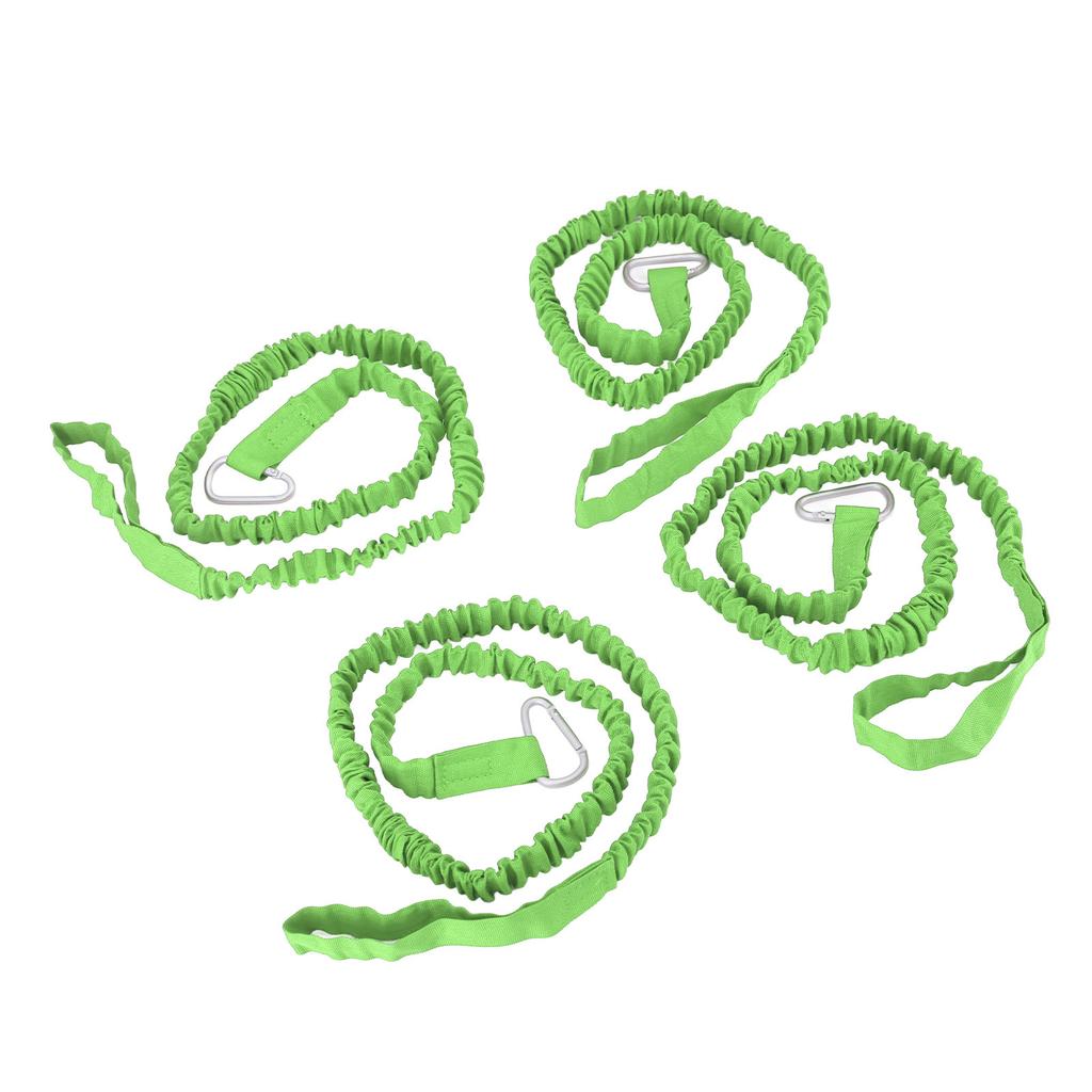 4 stk Kajakkåretau Superelastisk Anti-tapt Bærbar Nylon Kanoåre Leash for Drivfiske