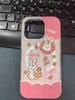 Apple Mobile Phone Case 17 for iPhone16promax Magnetic Mobile Phone Case Girl Pink Bow