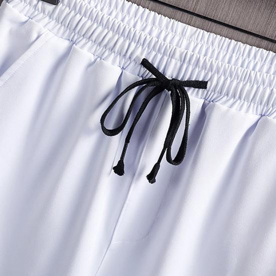 2Pcs/Set O-Neck Short Sleeve Elastic Waistband Drawstring Pockets Casual Outfit Mountain Print Loose T-shirt Loose Shorts Sport Suit Streetwear