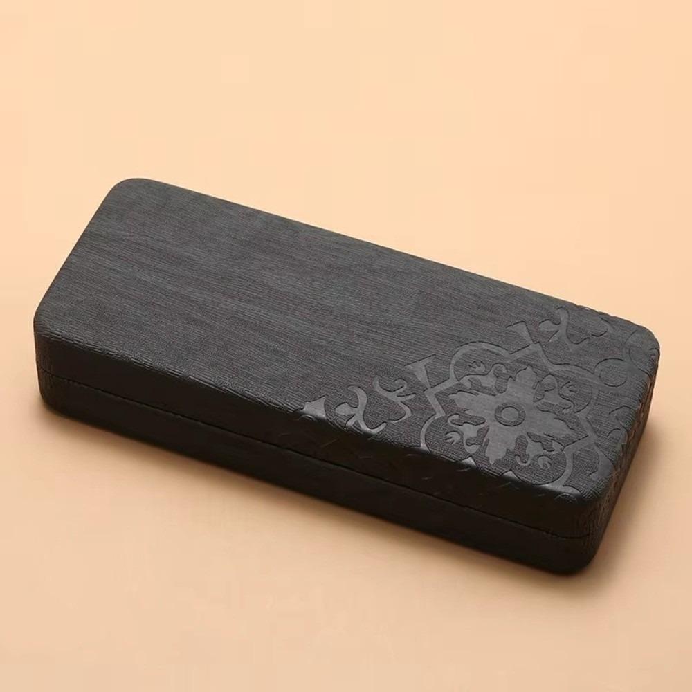 with Petal Pattern Glasses Box Anti-pressure Spectacle Case Fashion Frame Eyeglass Box Women чёрный