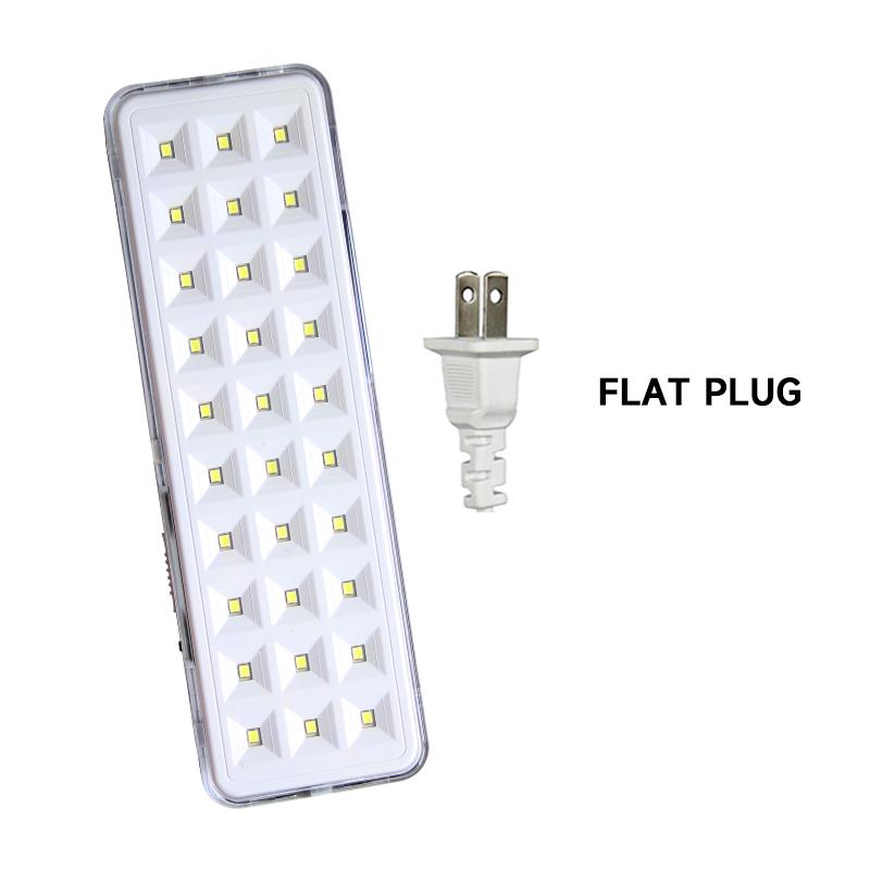 30 60 90 LED Emergency Lights 2Modes Fire Fighting Lamp Wall-mounted Rechargeable Bulb Outdoor Camping Lights for Power Outage