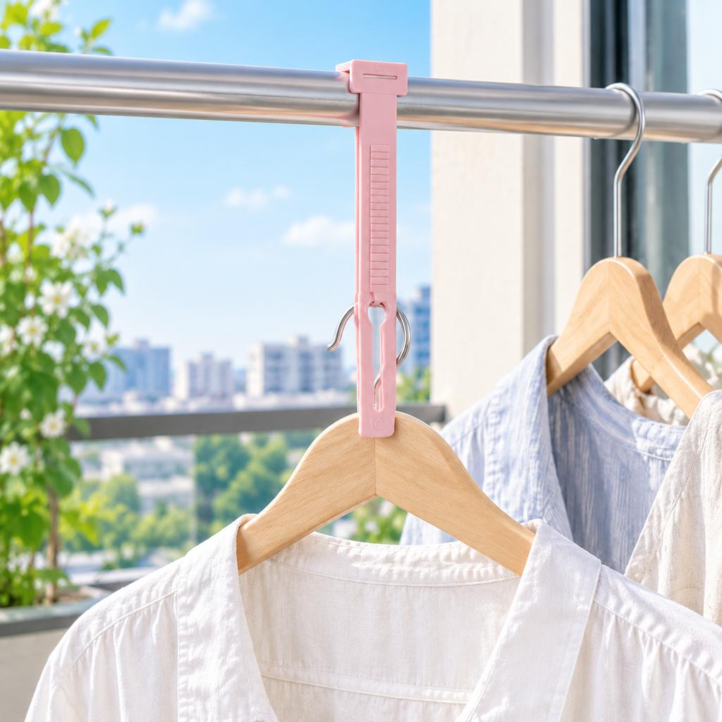 Hanger Windproof Clip Plastic Silicone Universal Clothesline Holder