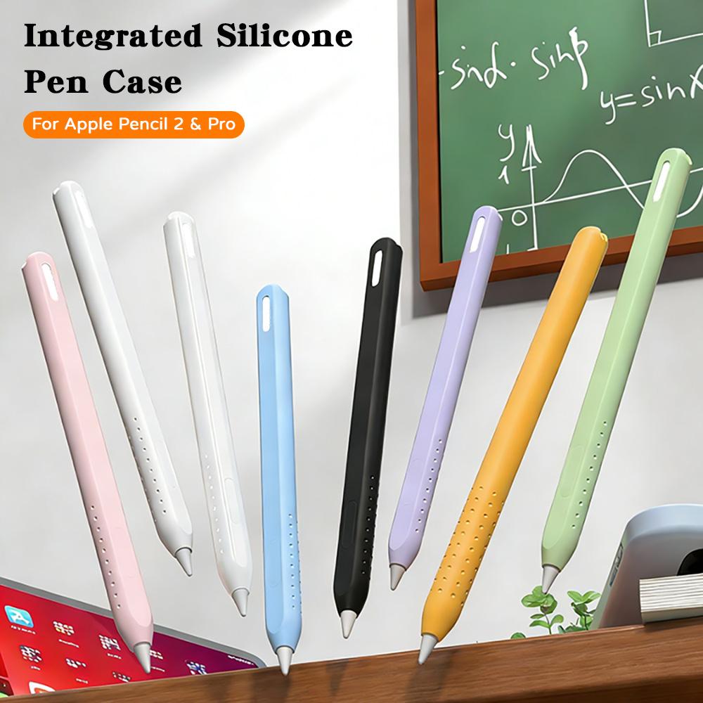 Silicone Protective Sleeve For Pencil Pro Case For Pencil 2 2nd Generation USB-C Stylus Sleeve Tablet Accessories