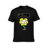 Undertale Flowey T-Shirt custom shirt anime clothes baggy shirts mens funny t shirts