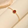 Cute Stainless Steel Animal Bracelet for Women Little Girl,Fashion Magic Ladybug Lady Lucky Adjustable Bracelets,Sweet Jewelry