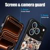 Vintage Floral Pattern Case For iPhone 17 Pro Max Magnetic For Magsafe Rugged Bumper Cover For iPhone 16 15 14 13 Pro Max