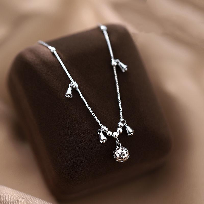 New Fashion Anklets For Women Foot Jewelry Exquisite Hollow Ball Cute Small Bell Bracelets Girl Accessories
