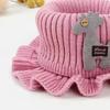 Children Hat Candy Color High Elastic Design Kids Knitting Hat Super Soft Warm Knitted Cap Birthday Halloween Christmas Accessories