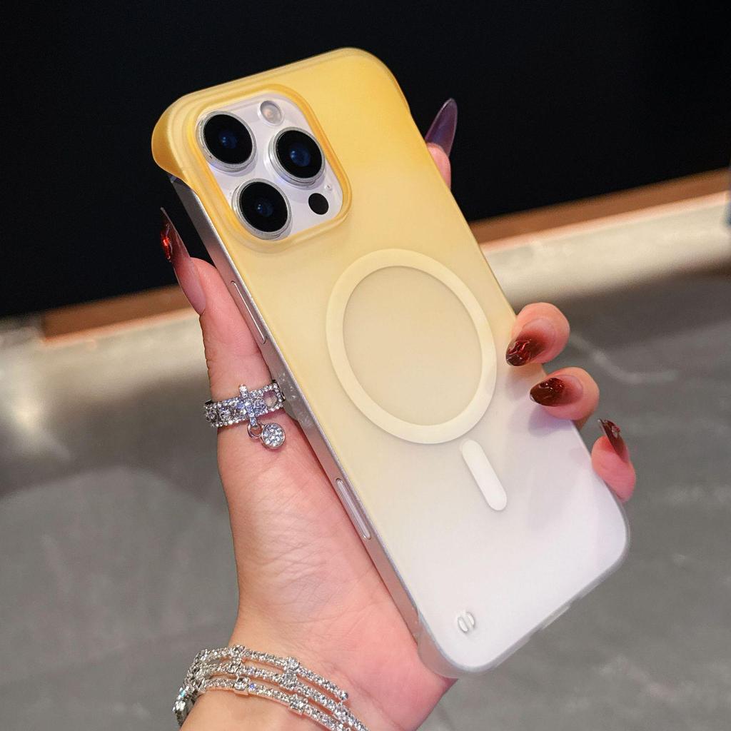 Capa Magnética Fosca Semi-Cobertura para Apple 17 Promax