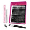 Xtreme Cluster Lashes Απαλές Ατομικές Επεκτάσεις Βλεφαρίδων 3D Επικαλυπτόμενος Όγκος 210 Τούφες 10-18mm