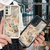 Phone Case: 2D Flat, Fits Samsung Galaxy A34 A35 M05 M06 S20 S22 S21 FE Plus 5G Protective Case, Rabbit Sleigh, Perfect Christmas and Halloween Holida