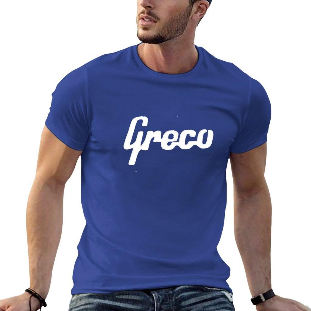 Greco Guitar T-Shirt summer top anime stuff t shirt for men