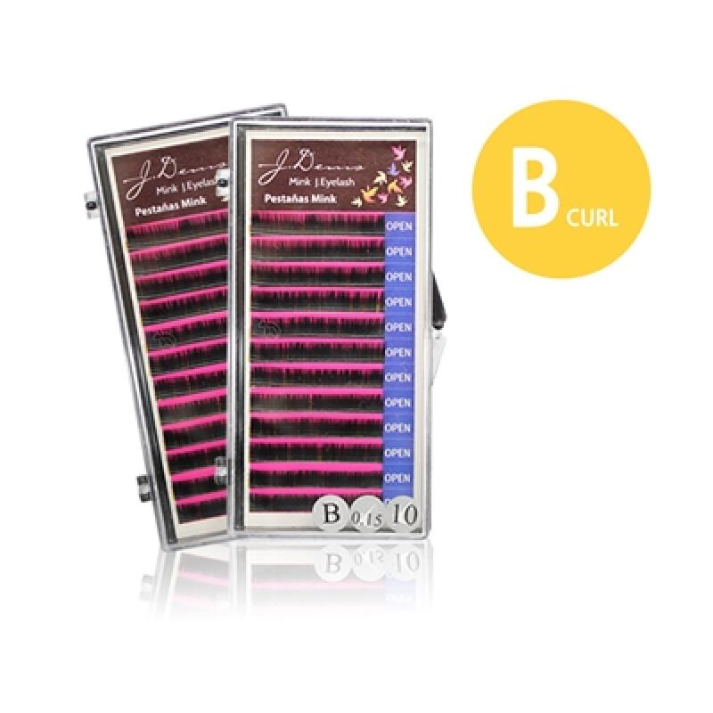 USNU Eyelash Mink Eyelash Extension B Curl Self Eyelash Extension Standard 0.15T 13mm