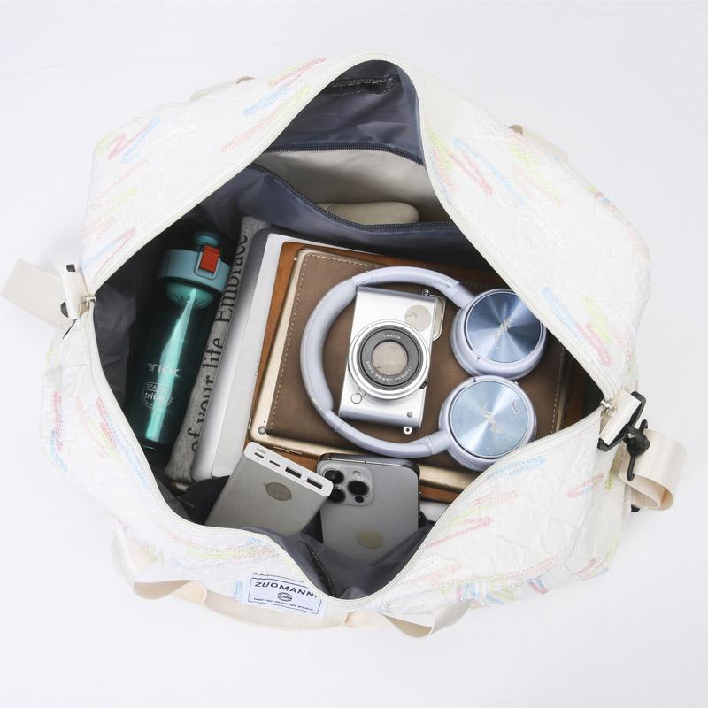 Large Capacity Fitness Bag Short-Distance Storage Travel Bag Sports Yoga Luggage Bag