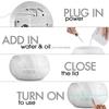 Diffuser For Home Struggling with Dry Air? 550ml Family Diffuser Humidifies + Purifies with 6 Therapeutic Oils  Remote Controlle