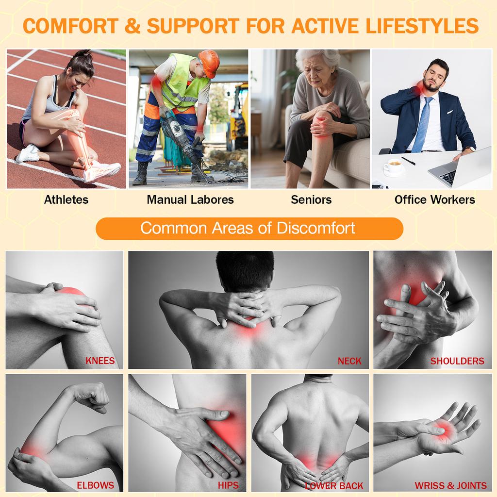 Bee Arthritis Analgesic Cream 120g, Relieves Pain In Lumbar Vertebrae, Hands And Feet Joint Care Cream