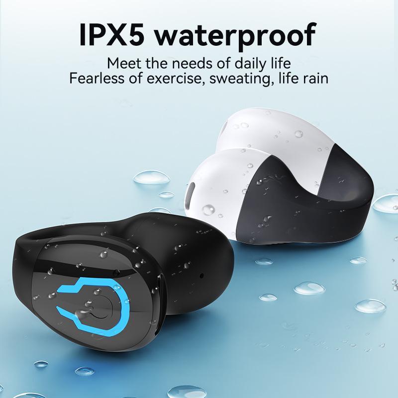 1 Set Waterproof Sport Earphones Open Ear Clip Headphone Bluetooth-Compatible 5.4 Single Sports Headset For Workouts And Running